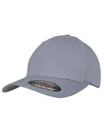 FLEXFIT Hydro-Grid Stretch Cap in Schwarz/Grau, Grey L/XL, FX6587 – Grey