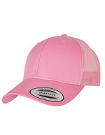 FLEXFIT Retro Trucker Cap mit Mesh-Design, White Kids, FX6606 – Rosa