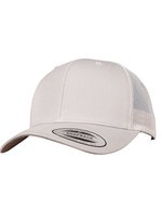 FLEXFIT Retro Trucker Cap mit Mesh-Design, White Kids, FX6606 – Argento