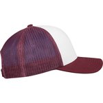 FLEXFIT Retro Trucker Cap mit Netzteil, Black/White One Size, FX6606CF – Bild 6