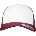 FLEXFIT Retro Trucker Cap mit Netzteil, Black/White One Size, FX6606CF – Bild 7