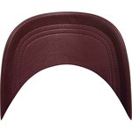 FLEXFIT Cappellino Trucker in pelle con retro in mesh, Maroon/Black One Size, FX6606LT – Bild 7
