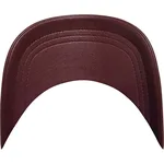 FLEXFIT Leder Trucker Cap mit Mesh-Rückseite, Maroon/Black One Size, FX6606LT – Bild 7