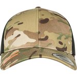 FLEXFIT Retro Trucker Cap im Multicam-Look, Arid/Brown One Size, FX6606MC – Bild 6
