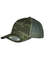 FLEXFIT Retro Trucker Cap im Multicam-Look, Arid/Brown One Size, FX6606MC – Multicam Tropic
