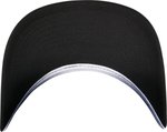 FLEXFIT Recycelte Trucker Cap mit Snapbackverschluss, Black/White One Size, FX6606RT – Bild 7