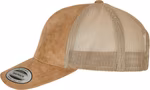 FLEXFIT Suede Trucker Cap with Mesh, Black One Size, FX6606SU – image 5
