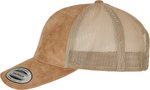 FLEXFIT Wildleder Trucker Cap mit Mesh, Black One Size, FX6606SU – Bild 5