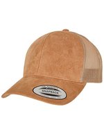 FLEXFIT Wildleder Trucker Cap mit Mesh, Black One Size, FX6606SU – Cachi