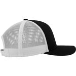 FLEXFIT Retro Trucker Cap mit 2-Tone Design, Black/White One Size, FX6606T – Bild 6
