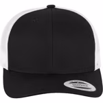 FLEXFIT Casquette Trucker Rétro Design Bicolore, Charcoal/Black One Size, FX6606T – image 7