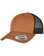 FLEXFIT Retro Trucker Cap mit 2-Tone Design, Black/White One Size, FX6606T – Caramello/Nero