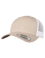 FLEXFIT Retro Trucker Cap mit 2-Tone Design, Black/White One Size, FX6606T – Cachi/Bianco