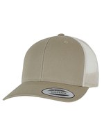 FLEXFIT Retro Trucker Cap mit 2-Tone Design, Black/White One Size, FX6606T – Pallido Cachi/Birch