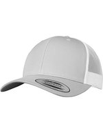 FLEXFIT Retro Trucker Cap mit 2-Tone Design, Black/White One Size, FX6606T – Argento/Bianco