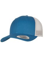 FLEXFIT Retro Trucker Cap mit 2-Tone Design, Black/White One Size, FX6606T – Acciaio Blu/Argento