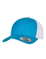 FLEXFIT Retro Trucker Cap mit 2-Tone Design, Black/White One Size, FX6606T – Turchese/Bianco