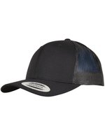 FLEXFIT Cappellino Trucker in poliestere riciclato, Black One Size, FX6606TR – Bild 2