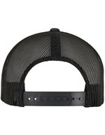 FLEXFIT Veil Camo Retro Trucker Cap, Poseidon Black One Size, FX6606VC – Bild 4