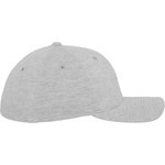 Flexfit Double Jersey Cap, 6-Panel, Heather Grey L/XL, FX6778 – Bild 6