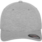 Flexfit Double Jersey Cap, 6-Panel, Heather Grey L/XL, FX6778 – Bild 7