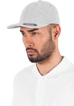 Flexfit Double Jersey Cap, 6-Panel, Heather Grey L/XL, FX6778 – Bild 10