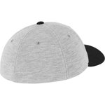 Flexfit Double Jersey Cap mit Kontrastfarben, Grey/Black L/XL, FX6778T – Bild 4