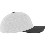 Flexfit Double Jersey Cap mit Kontrastfarben, Grey/Black L/XL, FX6778T – Bild 6