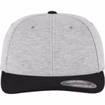 Flexfit Double Jersey Cap with Contrast Colours, Grey/Black L/XL, FX6778T – image 7
