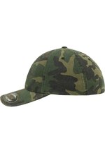 Flexfit Casquette Washed Camo 6 panneaux, Green Camo S/M, FX6977CA – Bild 5