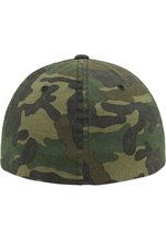 Flexfit Casquette Washed Camo 6 panneaux, Green Camo S/M, FX6977CA – Bild 8
