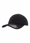 FLEXFIT Waschbare Baumwoll-Dad-Cap im Vintage-Look, Black L/XL, FX6997 – Bild 7