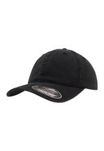 FLEXFIT Waschbare Baumwoll-Dad-Cap im Vintage-Look, Black L/XL, FX6997 – Bild 7
