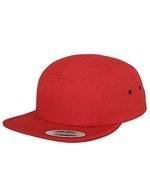 FLEXFIT Klassische Jockey Cap aus Baumwolle, Red One Size, FX7005 – Rosso