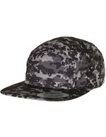 FLEXFIT Digital Camo Jockey Cap mit Schnallenverschluss, Beige One Size, FX7005MC – Black
