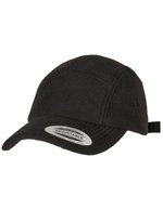 FLEXFIT Polar Fleece Jockey Cap mit Anpassungsverschluss, Black One Size, FX7005PF – Bild 5