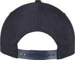 FLEXFIT Recycelte Polyester Twill Cap mit Snapback, Black One Size, FX7706RS – Bild 4