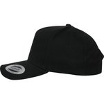 5-Panel Curved Classic Snapback Cap – Bild 5