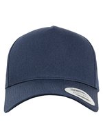 5-Panel Curved Classic Snapback Cap – Marine