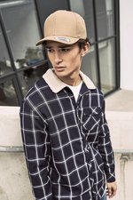 FlexFit 6-Panel Cap mit Metallschnalle, Black One Size, FX7708MS – Bild 1
