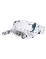 FLEXFIT Batik-Dye Cap mit Curved Visor, Black-White One Size, FX8888BD – Bild 2