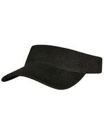 Flexfit Bast Sonnenblende aus Jute, Black One Size, FX8888BV – Bild 2