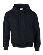 Gildan DryBlend® Fleece Hoodie mit Kapuze – Black