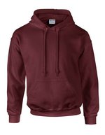 Gildan DryBlend® Fleece Hoodie mit Kapuze – Maroon
