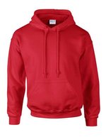 Gildan DryBlend® Fleece Hoodie mit Kapuze, Royal S, G12500 – Red