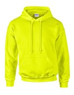 Gildan DryBlend® Fleece Hoodie mit Kapuze, Royal S, G12500 – Safety Green