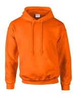 Gildan DryBlend® Fleece Hoodie mit Kapuze, Royal S, G12500 – Safety Orange