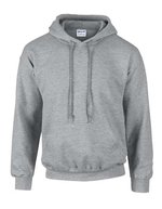 Gildan DryBlend® Fleece Hoodie mit Kapuze, Royal S, G12500 – Sport Grey (Heather)