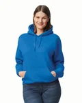 Gildan DryBlend® Fleece Hoodie mit Kapuze, Royal S, G12500 – Bild 7