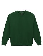 Gildan Heavy Blend Crewneck Sweatshirt ohne Nähte, White 3XL, G18000 – Forest Green